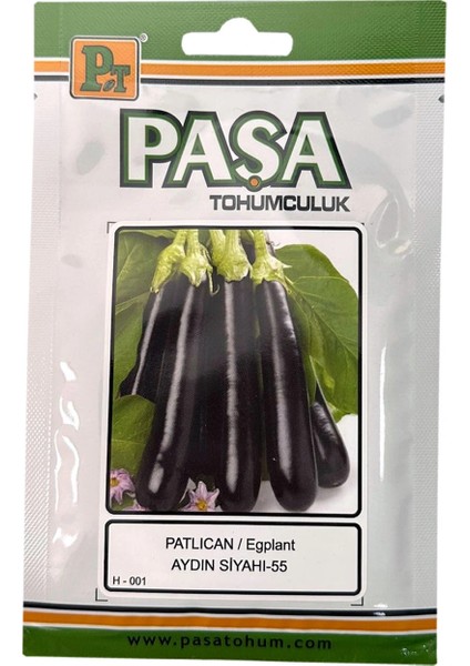 Aydın Siyahı Patlıcan Tohumu 10GR Paket