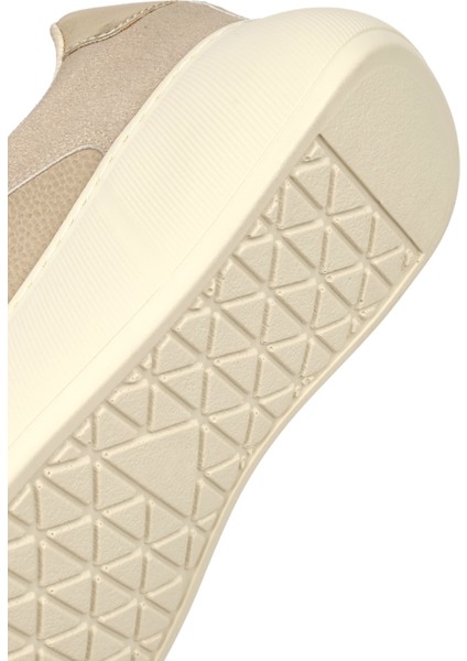 Kadın Vizon Bağcıklı Kalın Tabanlı Sneaker 25AFE145514