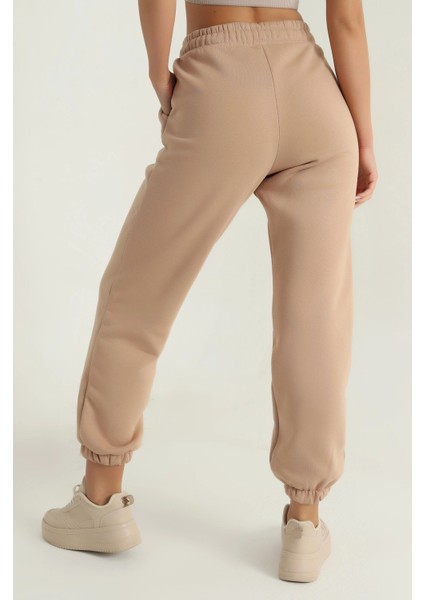 3 Iplik Şardonlu Paça Lastikli Eşofman Bisküvi fırsatları