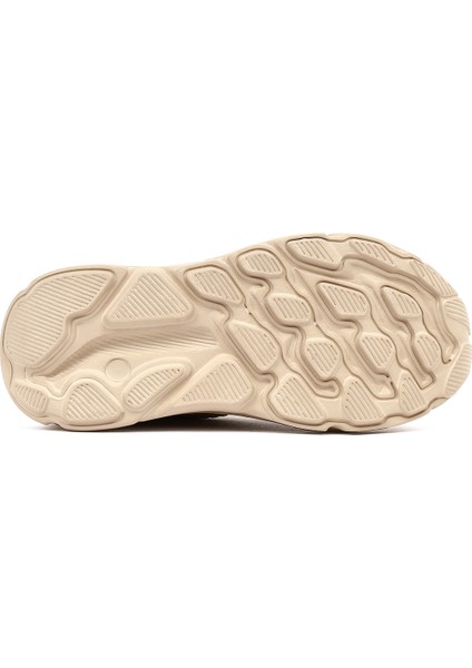 Zero Kadın Bej Bağcıklı Kalın Tabanlı Kumaş Sneaker 25AFD43126F fırsatları
