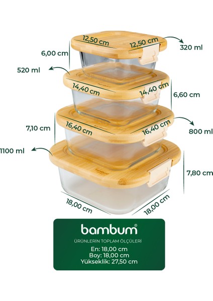 Patina 4'lü Saklama Seti fiyatları