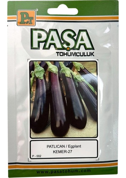 Patlıcan Kemer Tohumu 10GR Paket