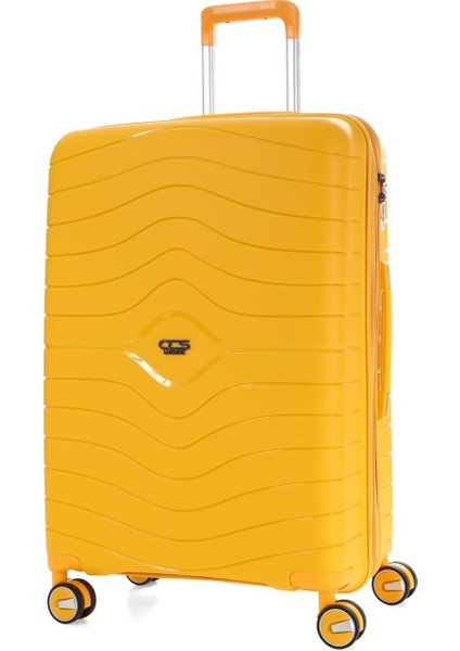 Bagist 5242 Polipropilen Körüklü Battal Boy + Kabin Boy + Makyaj Çantası 3 Lü Set modelleri