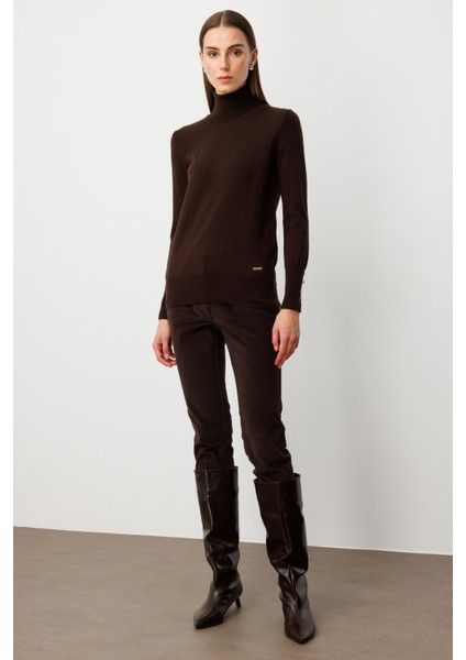 Balıkçı Yaka Triko Kazak 63503-26K fırsatları