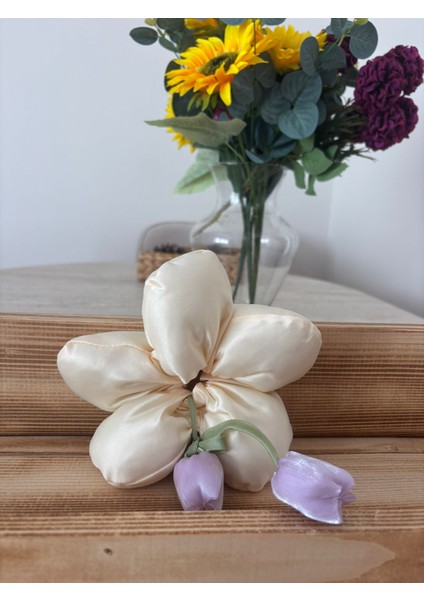 Saten Lale Topuz Tokası modelleri