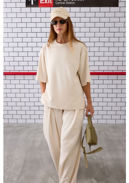 Modal Basic Tişört Kemik fiyatları