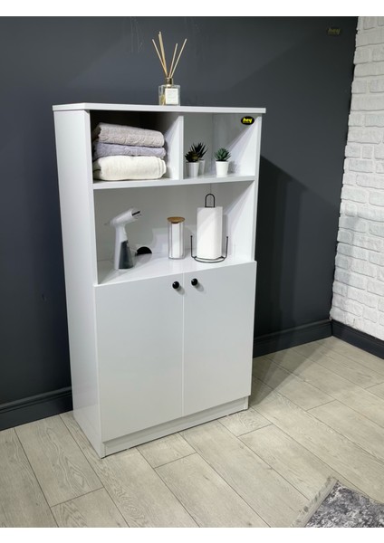 Deren Banyo Dolabı Çok Amaçlı Dolap Bölmeli Raf 72 cm fiyatları