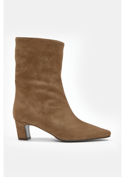 Dante Sigaro Süet Hakiki Deri Topuklu Bot fiyatları