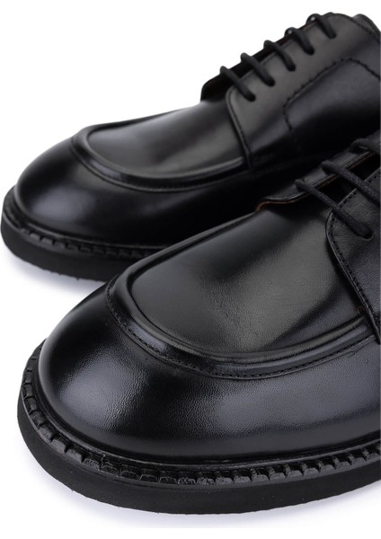 Erkek Hakiki Deri Siyah Casual Ayakkabı 1171 255-03 Erk Ayk SK25-26 Sıyah modelleri