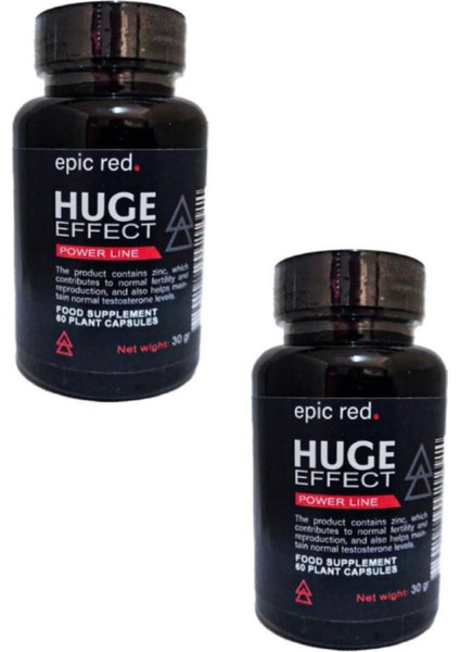 Huge Effect Erkeklere Özel Destekleyici Takviye 60'lı x 2 Ad +Kayganlaştırıcı Jelle modelleri
