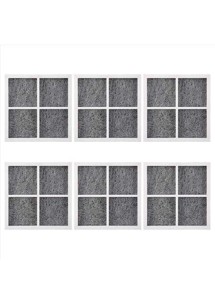 Lg LT120F Kenmore Elite 469918 Için 6 Adet Yedek Hava Filtresi (Yurt Dışından)