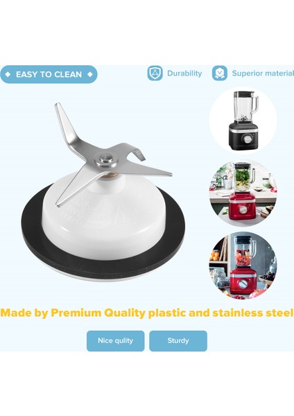 Kitchenaid Için 9704230, 4 Yapraklı Blender Bıçağı ve Blender Bağlantı Parçası (Yurt Dışından) indirimleri