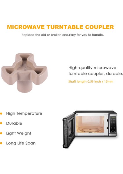 Mikrodalga Döner Tabla Bağlantı Parçası Mikrodalga Fırın Döner Tabla Silindiri Kılavuzu (Yurt Dışından) indirimleri