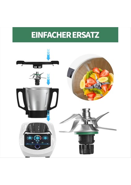 Thermomix Tm5 Tm6 Için Blender Bıçağı Değişimi (Yurt Dışından) indirimleri