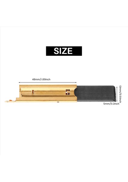 Siemens Çamaşır Makinesi Motoru Için 4 Adet Karbon Fırça Seti (Yurt Dışından)