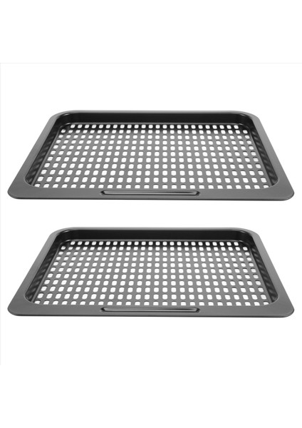 2 Adet Pişirme Tepsisi Yedeği, 10 Qt Örgülü Pişirme Rafı (10 Qt) (Yurt Dışından) fırsatları