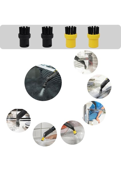 Karcher Için Buharlı Temizleyici Aksesuar Seti, Yuvarlak Fırça Seti (Yurt Dışından) fırsatları