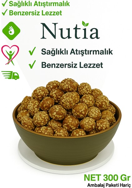 Nutia Çorum Özel Serisi Ballı Susamlı Leblebi 300 gr