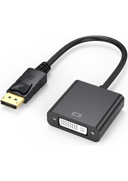Dp To DVI 24+5 Pin Adaptörü Displayport Erkek - DVI Dişi Dönüştürücü