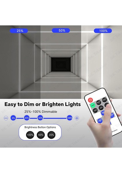 Kumandalı Dc 12-24V Tek Renk Şerit LED Dimmer Kontrol Cihazı indirimleri