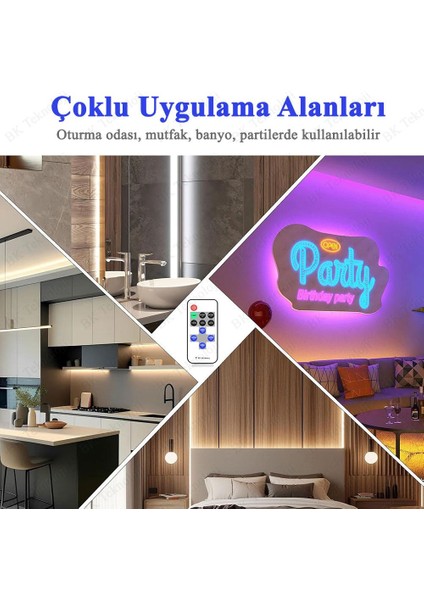 Kumandalı Dc 12-24V Tek Renk Şerit LED Dimmer Kontrol Cihazı