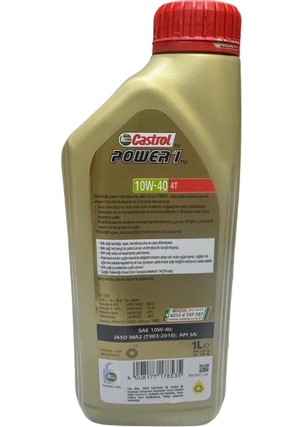 Castrol Power 1 10W-40 fiyatları