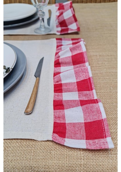 Amerikan Servisi Fırfırlı Retro 4 Lü fırsatları