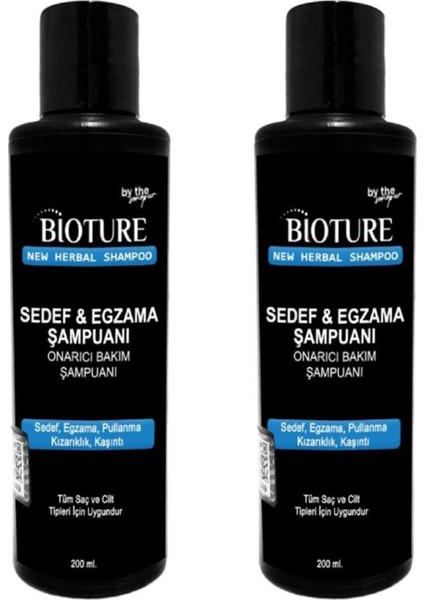 Bioture Eg.zama Sede.f Tahribatlarını Döküntülerini Onaran Bakım Şampuanı 200 ml x 2 Ad