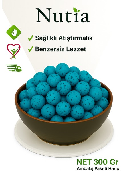 Nutia Lüks Çikolata Kaplama Çorum Özel Serisi Tutti Frutti Aromalı Leblebi 300 gr