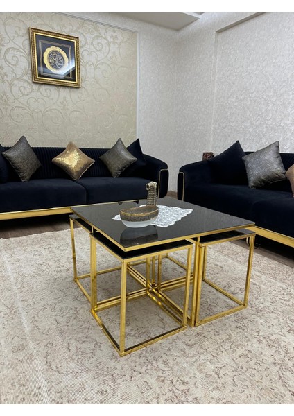 5'li Zigon Sehpa Takımı - Zigon + Orta Sehpa Takımı modelleri