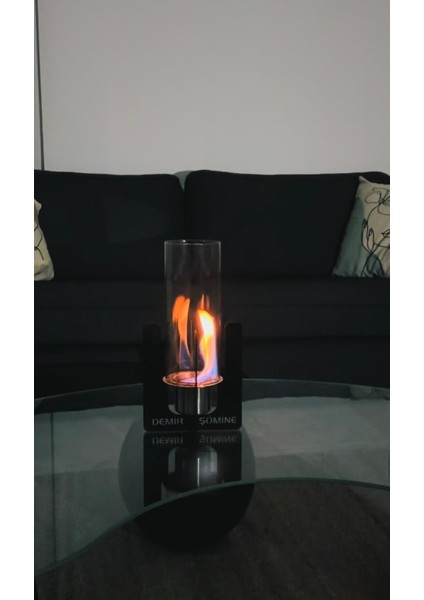 Bioetanol Şömine Kokusuz Dumansız Sıvı Yakıtlı Pratik Masaüstü Taşınabilir Şömine fiyatları