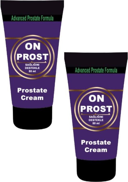 Süper On Prost Erkekler Için Özel Sorununa Destek Kremi 50 ml 2 Adet