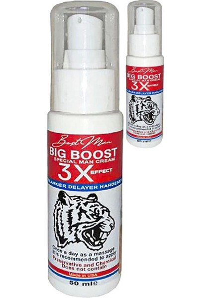 Bigboost Cream 2 Adet 50 ml Erkeklere Özel 3xeffect