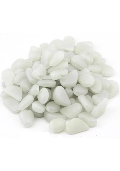 Gece Karanlıkta Işık Vererek Parlayan Dekoratif Çakıl Taşları fırsatları