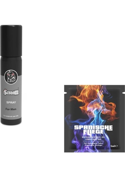 Scream Erkeklere Özel Gece Seti