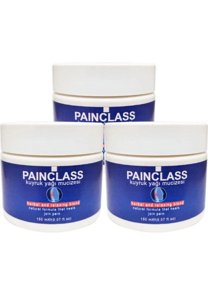 Painclass 3X150 ml Kuyruk Yağı Kremi
