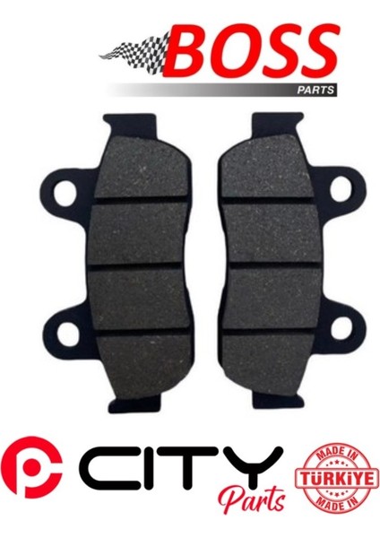 Honda Alpha 125 2015-2022 Ön Fren Balatası Boss Sinterli CT1049