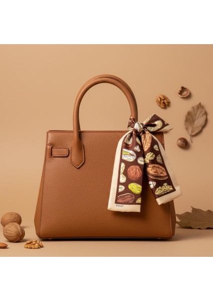 Kuruyemiş Desenli Bandana Fular fiyatları