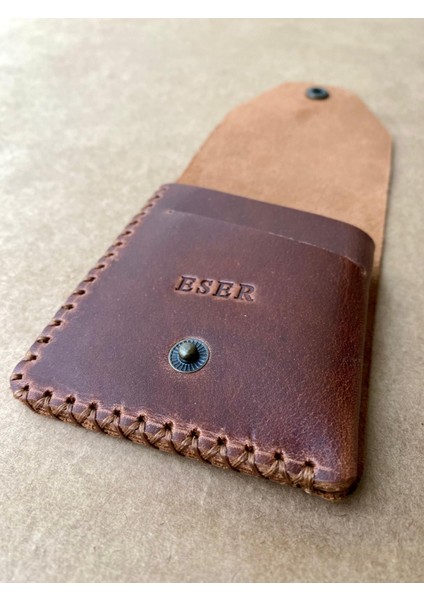 (Isim Yazıyoruz) El Yapımı Deri Modern Erkek Cüzdanı Kartlık fiyatları