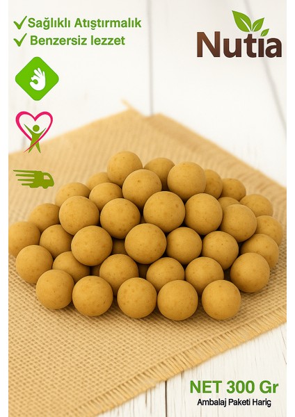 Nutia Çıtır Soya Soslu Soya Kaplamalı Leblebi Çerezi Kuruyemiş 300 gr fiyatları