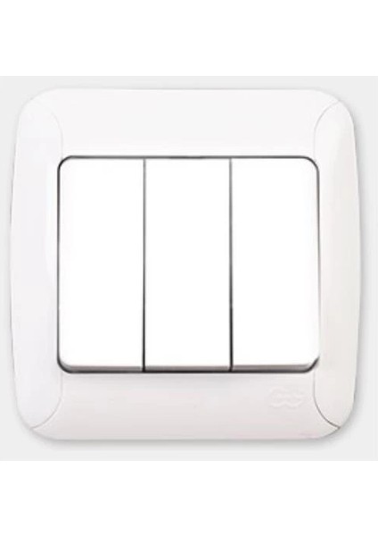 Günsan Fantasy Üçlü Anahtar Beyaz Renk fiyatları