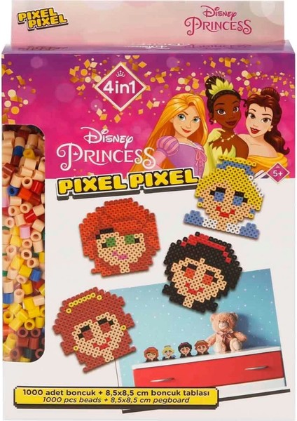 Bfs 4in1 Disney Princess Pixel Pixel Boncuk Aktivite ve Oyuncak Seti modelleri