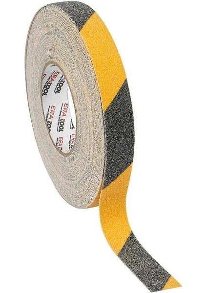Era 12293 Sarı Siyah Kaydırmaz Bant 25 mm 15 Metre