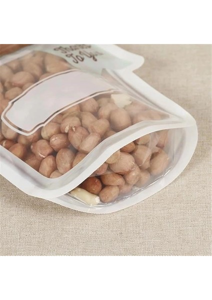 Kavanoz Görünümlü Kilitli Poşet Çıtçıtlı ve Pratik Torba 4 Adet