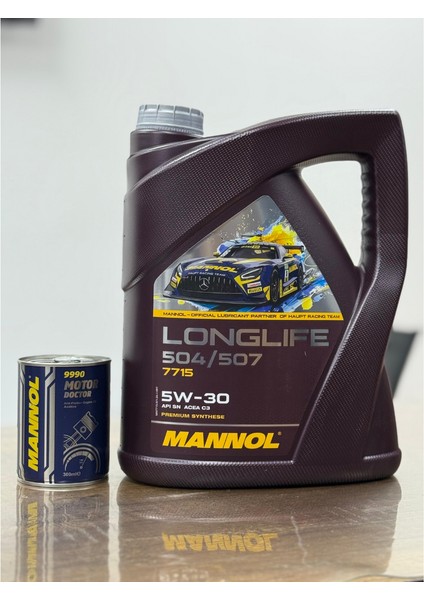 2025 5W30 Longlife 504/507 5lt Motor Yağı + Doctor Etkili Duman Kesici