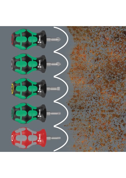 355 Pz Pozidriv Stubby/topaç/karbüratör Tornavidası, Pz 3 x 25 mm indirimleri