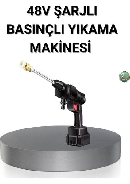 Kablosuz Basınçlı Yıkama Makinesi – 48V Güçlü Motor 2 Pil ve Köpük Haznel - FEİ1735-999
