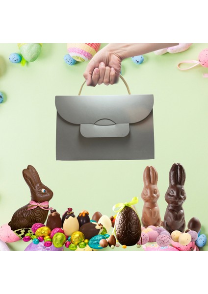 El Çantası Formunda Hediye Kutusu - 20X13X9 cm - Özel Tasarım Hediyelik Çanta