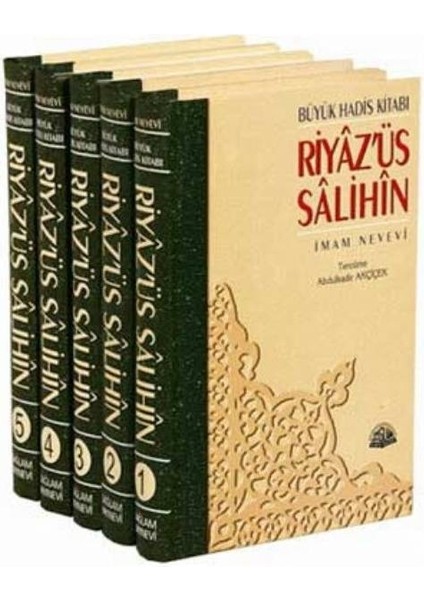 Riyazüs Salihin Büyük Hadis Kitabı - 5 Cilt, TAKIM-2051