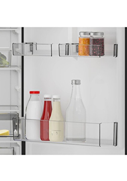 570477 MB No Frost Buzdolabı 187 cm Yükseklik D Enerji Sınıfı Beyaz Renk